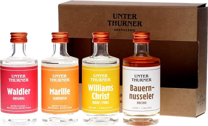 Unterthurner Mignon Classic 4 x 0,05 Liter 39 % Vol.