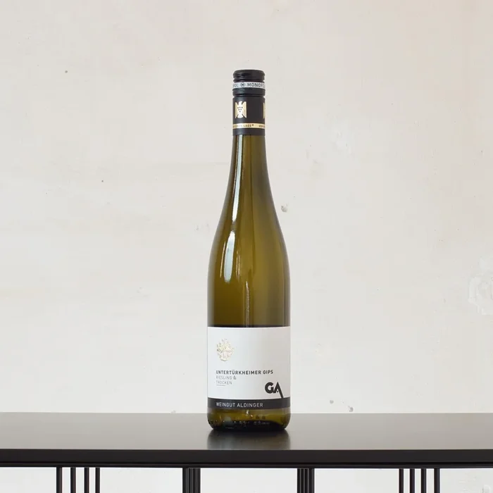 Untertürkheimer Gips Riesling Erste Lage Qualitätswein trocken 2024 – Weingut Aldinger – 0,75l