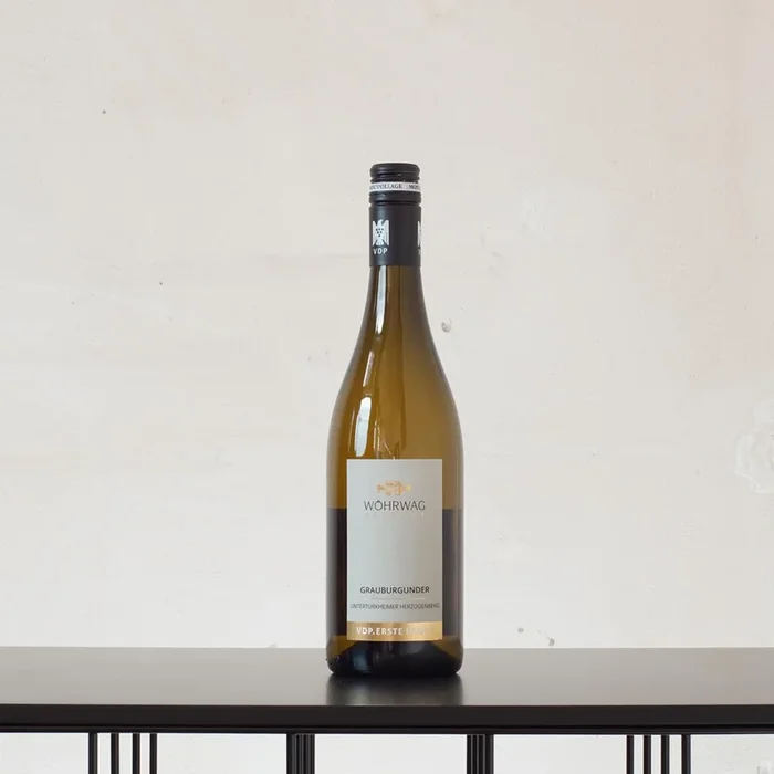 Untertürkheimer Herzogenberg Grauburgunder Qualitätswein trocken 2023 – Weingut Wöhrwag – 0,75 l