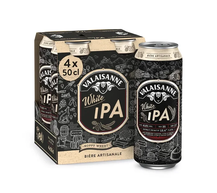 Valaisanne White IPA 50cl 4-Pack | Jetzt im Getraenkeshop kaufen