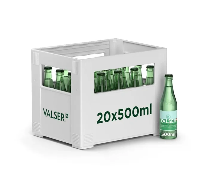 Valser Prickelnd Wasser 50cl 20-Harasse | Jetzt Online kaufen