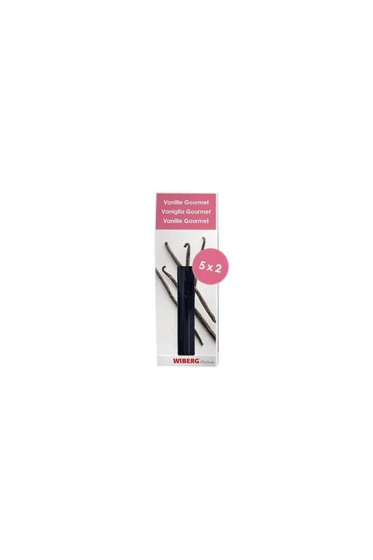 Vanilla whole Gourmet 5 x 2 pieces Wiberg