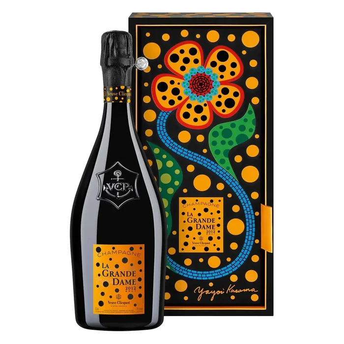 Veuve Clicquot La Grande Dame 2012 by Yayoi Kusama in Geschenkbox