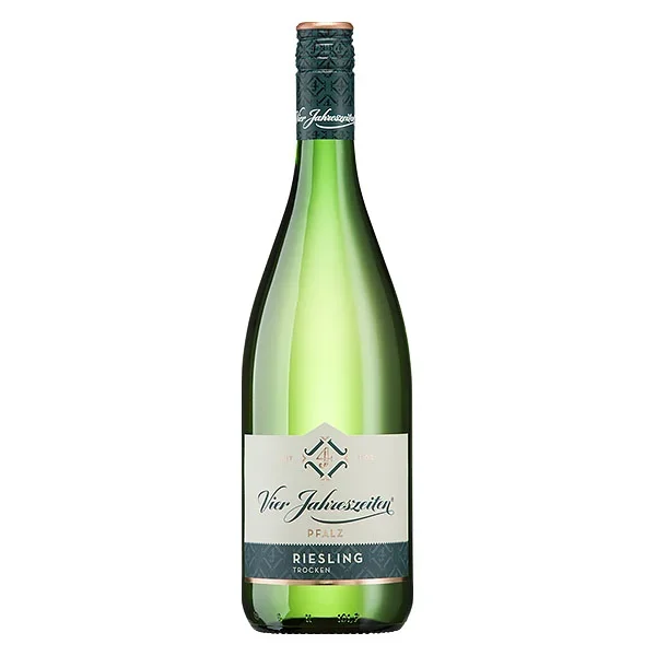 Vier Jahreszeiten Dürkheimer Fronhof Riesling Deutscher Qualitätswein trocken 1,0L