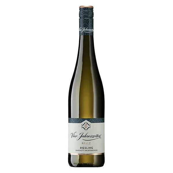Vier Jahreszeiten Riesling Kabinett Deutscher Qualitätswein halbtrocken 0,75L