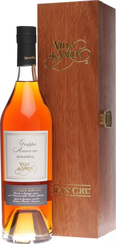 Villa de Varda Grappa Amarone Riserva Barriques Bertani 0,7 Liter 40 % Vol.