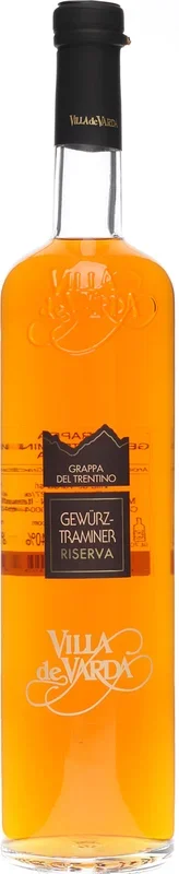 Villa de Varda Grappa Gew�rztraminer Riserva 0,7 Liter 40 % Vol.