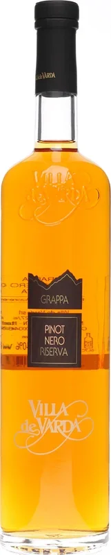 Villa de Varda Grappa Pinot Nero Riserva 0,7 Liter 40 % Vol.
