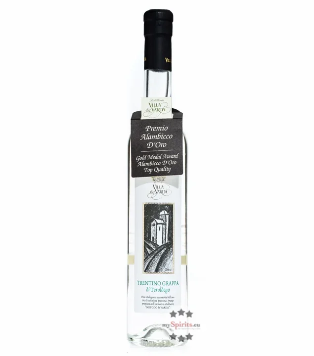 Villa de Varda Grappa Teroldego Mezzolitro