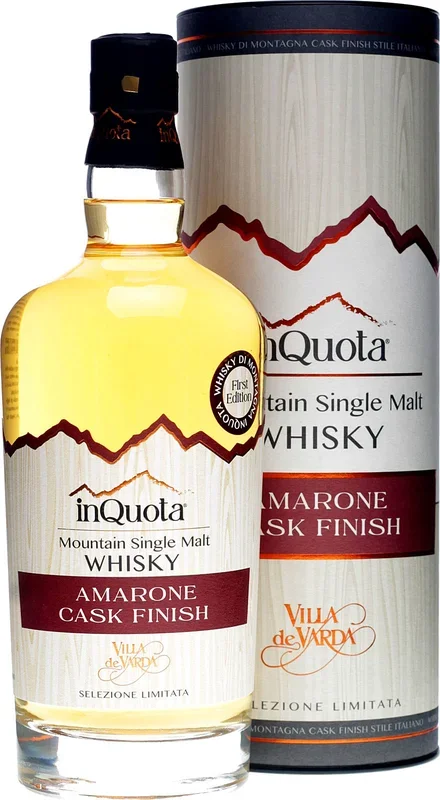 Villa de Varda InQuota Mountain Whisky � Amarone Cask Finish 0,7 Liter 44,2 % Vol.