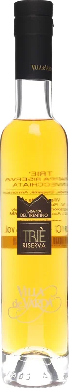Villa de Varda Trie Grappa Pensiero Trentino Riserva 0,2 Liter 40 % Vol.