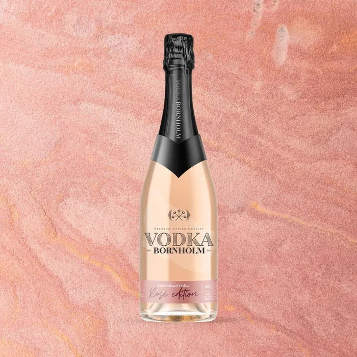 Vodka Bornholm Rosé Edition 37,5 % – 70 cl (Limited Edition)