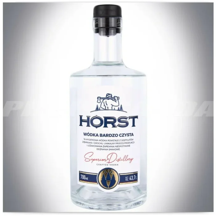 VODKA HORST VODKA VERY PUREfrom potato and peas