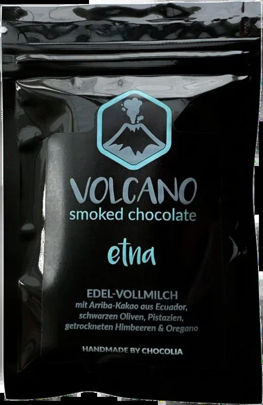 Volcano etna – Smoked chocolate