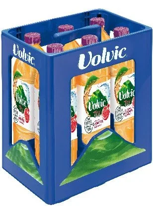 Volvic Tee Pfirsich 6×1,5 PET Einweg Kasten