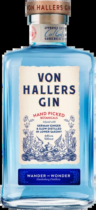 Von Hallers Gin 44% 0,5l