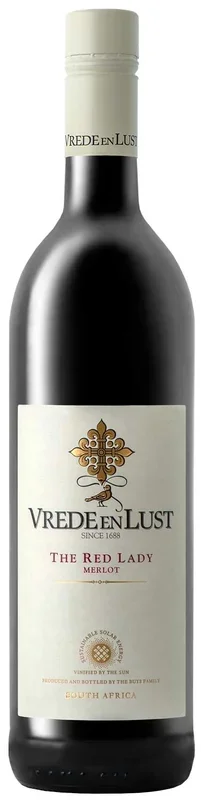 Vrede en Lust The Red Lady Merlot 2021 – Red wine