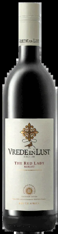 Vrede en Lust The Red Lady Merlot 2022 – Red wine