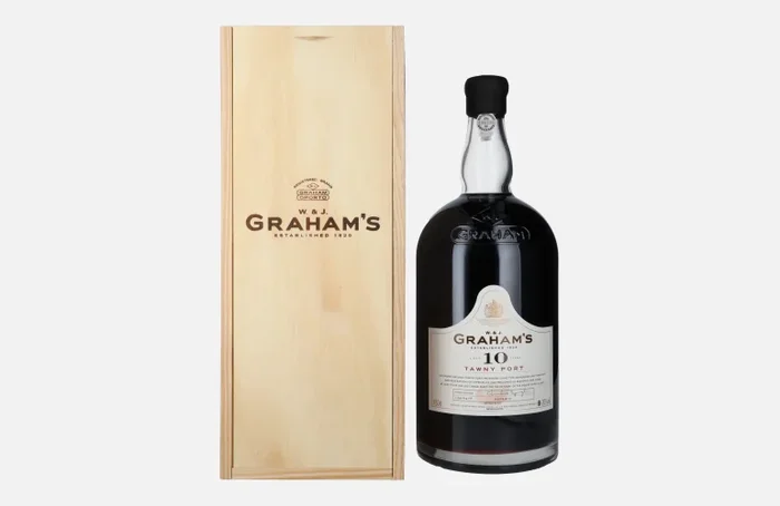W. & J. Graham’s Tawny Port 10 Years Old 20% Vol. 4,5l in Holzkiste