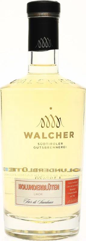 Walcher Holunderbl�tenlik�r mit 0,7 Liter und 17 % Vol.