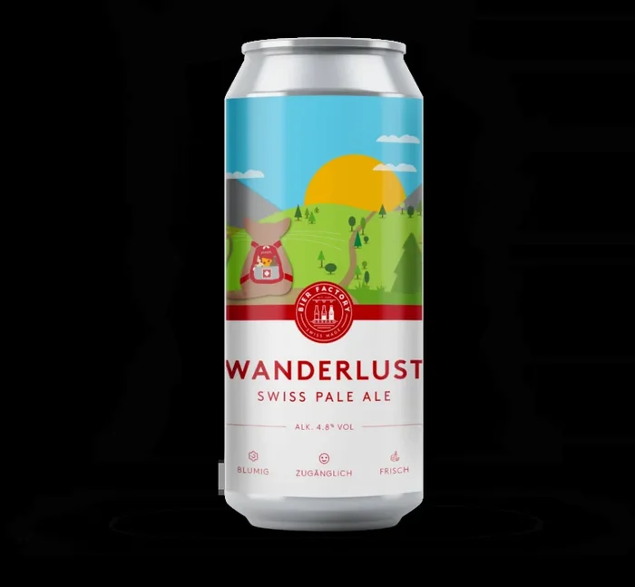 Wanderlust Swiss Pale Ale 44cl Dose | Bier Factory