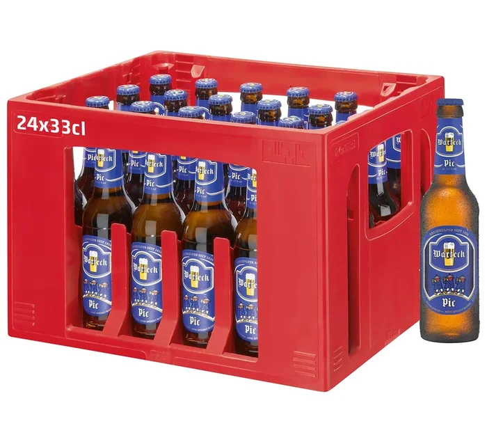 Warteck Pic Bier 33cl 24-Harasse | Jetzt im Getraenkeshop kaufen