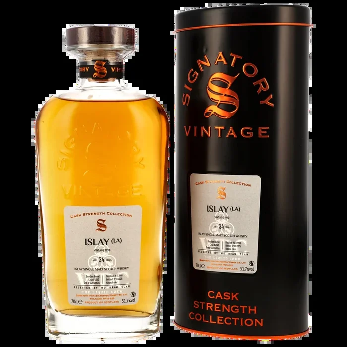 WDC´s Signatory Islay 34 Jahre Whisky 51,7% 0,7l