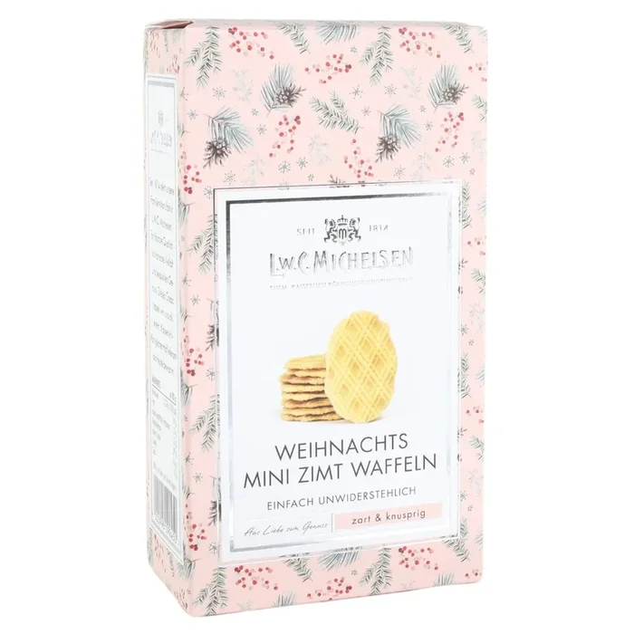 Weihnachts-Gebäck: Mini Zimt-Waffeln