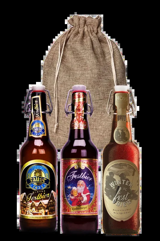 Weihnachtsbeutel Festbiere – Craft Beer Probierset