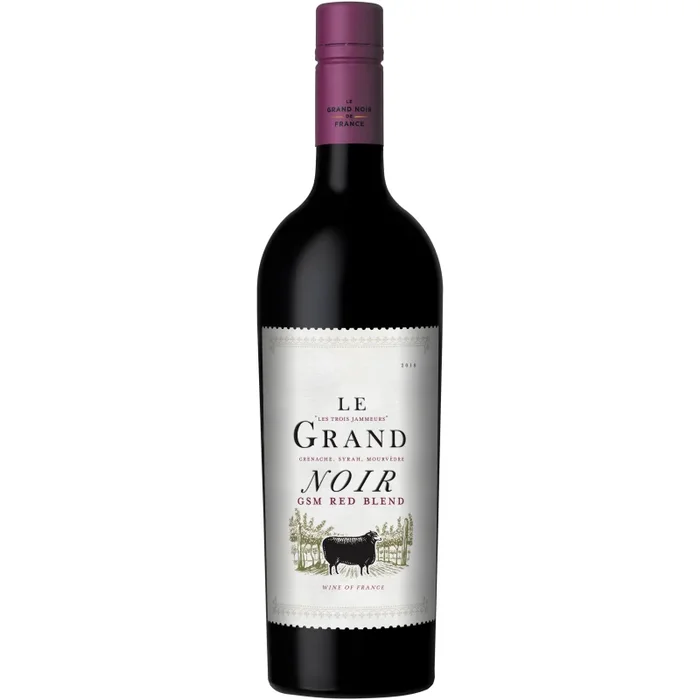 Wein LE GRAND NOIR GRENACHE SYRAH MOURVÈDRE Rot Trocken