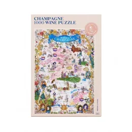 Wein Puzzle Champagne