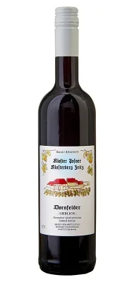 Wein Saale Unstrut Rotwein Dornfelder 2023 lieblich Weingut Schulze Deutscher Qualitätswein Bad Kösener Schöne Aussicht