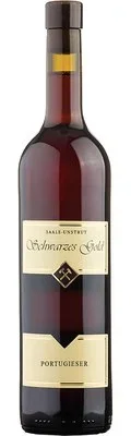 Wein Saale Unstrut Rotwein Portugieser 2016 halbtrocken Weinbau am Geiseltalsee Deutscher Qualitätswein
