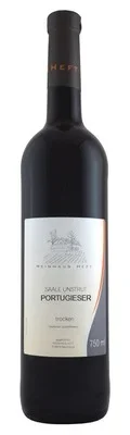 Wein Saale Unstrut Rotwein Portugieser 2016 trocken Weinhaus Heft Deutscher Qualitätswein