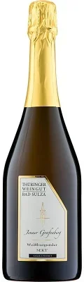 Wein Saale Unstrut Sekt Weißburgunder brut Thüringer Weingut Bad Sulza