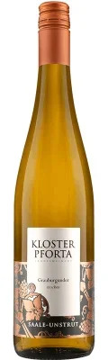Wein Saale Unstrut Weißwein Grauburgunder 2023 trocken Landesweingut Kloster Pforta Deutscher Qualitätswein