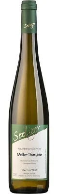 Wein Saale Unstrut Weißwein Müller-Thurgau 2022 halbtrocken Weingut Seeliger Deutscher Qualitätswein Naumburger Göttersitz