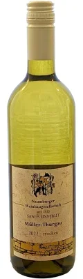 Wein Saale Unstrut Weißwein Müller-Thurgau 2022 trocken Naumburger Weinbaugesellschaft 1835 Deutscher Qualitätswein