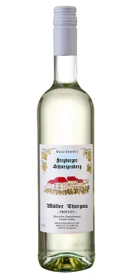 Wein Saale Unstrut Weißwein Müller-Thurgau 2023 trocken Weingut Schulze Deutscher Qualitätswein Freyburger Schweigenberg
