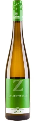 Wein Saale Unstrut Weißwein Müller-Thurgau 2024 trocken Thüringer Weinhaus Zahn Deutscher Qualitätswein