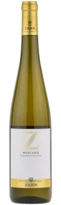 Wein Saale Unstrut Weißwein Muscaris feinherb 2023 Thüringer Weingut Zahn Deutscher Prädikatswein Spätlese