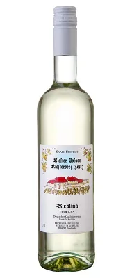 Wein Saale Unstrut Weißwein Riesling 2022 trocken Weingut Schulze Deutscher Qualitätswein Kloster Posaer Klosterberg Zeitz
