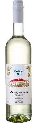 Wein Saale Unstrut Weißwein Souvignier Gris 2024 trocken Weingut Schulze Deutscher Prädikatswein Auslese