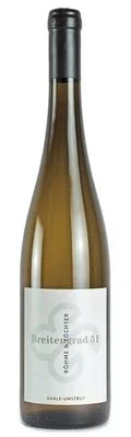 Wein Saale Unstrut Weißwein Traminer 2017 trocken Gleina Weingut Böhme & Töchter Qualitätswein Freyburger Schweigenberg
