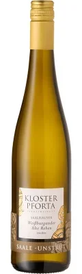 Wein Saale Unstrut Weißwein Weißburgunder 2020 trocken Landesweingut Kloster Pforta Deutscher Qualitätswein