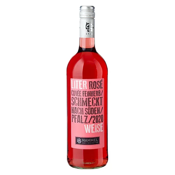 Weingut Hammel Literweise Rosé Cuvée feinherb 1,0L