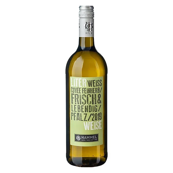 Weingut Hammel Literweise Weiß Cuvée feinherb 1,0L