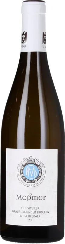Weingut Herbert Meßmer Gleissweiler Grauburgunder 2023 Muschelkalk VDP Ortswein Bio, 0,75 l