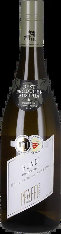 Weingut Pfaffl HUND Grüner Veltliner Weinviertel DAC Reserve 2024, 0,75 l