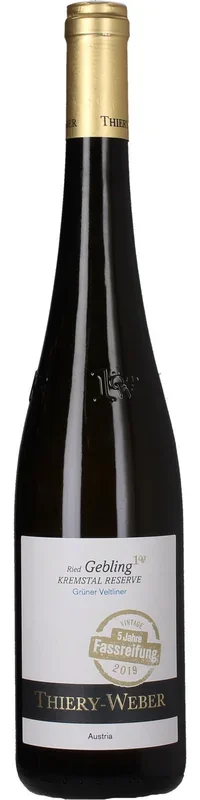 Weingut Thiery-Weber Grüner Veltliner Ried Gebling 1. ÖTW 2019 Late Release, 0,75 l